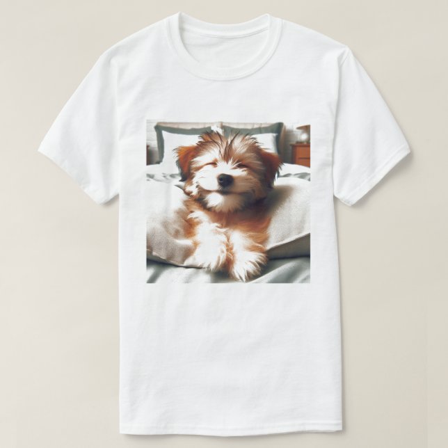 Camiseta Happy Chappy Pup (Diseño del anverso)
