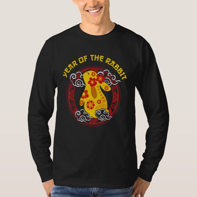 Camiseta Happy Chinese New Year 2023  Year Of The Rabbit (Anverso)