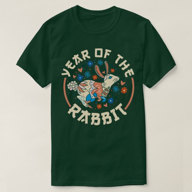 Camiseta Happy Chinese New Year 2023 Year Of The Rabbit1 (Diseño del anverso)