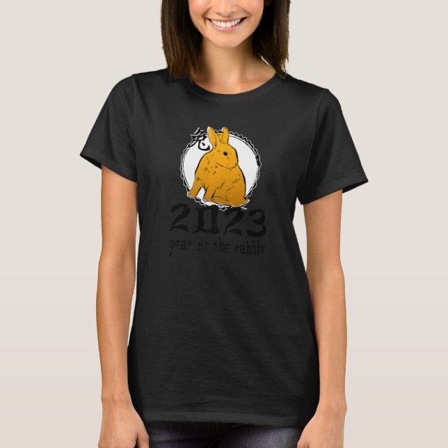 Camiseta Happy Chinese New Year 2023  Year Of The Rabbit 20 (Anverso)