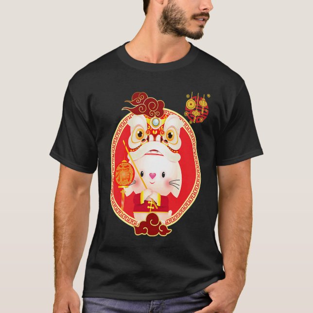 Camiseta Happy Chinese new year 2023 year of the rabbit zod (Anverso)