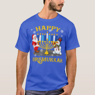 Camiseta Happy Chrismukkah Funny Hanukkah Christmas Jewis G