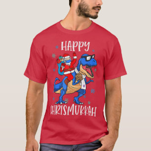 Camiseta Happy Chrismukkah Funny Hanukkah Christmas Jewish