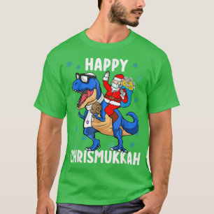 Camiseta Happy Chrismukkah Hanukkah Christmas Jewish Holida