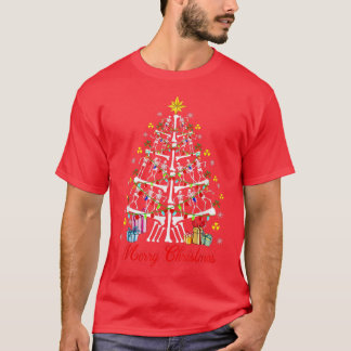 Camiseta Happy Christmas Tree Skeleton Xmas Radiology Radio