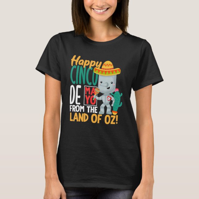 Camiseta Happy Cinco de Mayo from down under (Anverso)