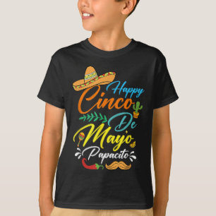 Camiseta Happy Cinco De Mayo Papacito Lets Fiesta Fiesta 5