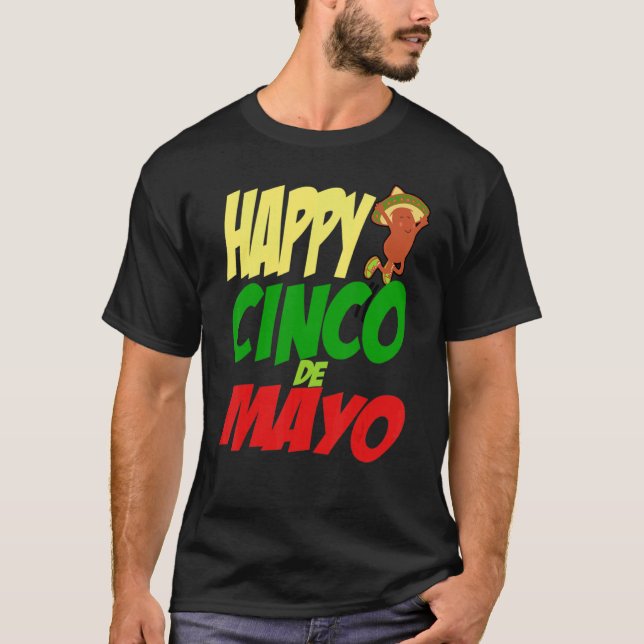Camiseta Happy Cinqo De Mayo (Anverso)