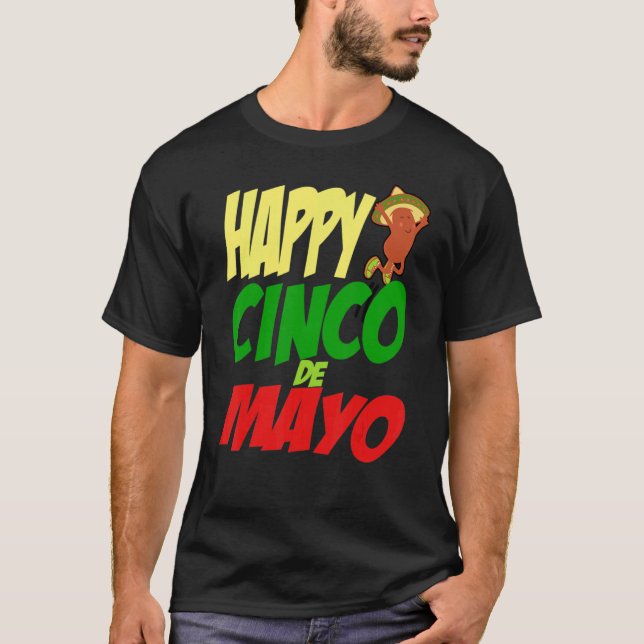 Camiseta Happy Cinqo De Mayo (Anverso)