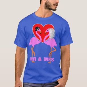 Camiseta Happy Couple Mr & Mrs Novelty Wedding Gift 