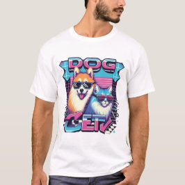 Camiseta Happy dog and cat