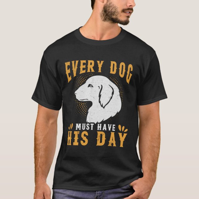 Camiseta happy dog holder dog  women men  quote  5 (Anverso)