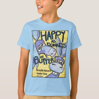 Camiseta Happy Donkeys, niños XS