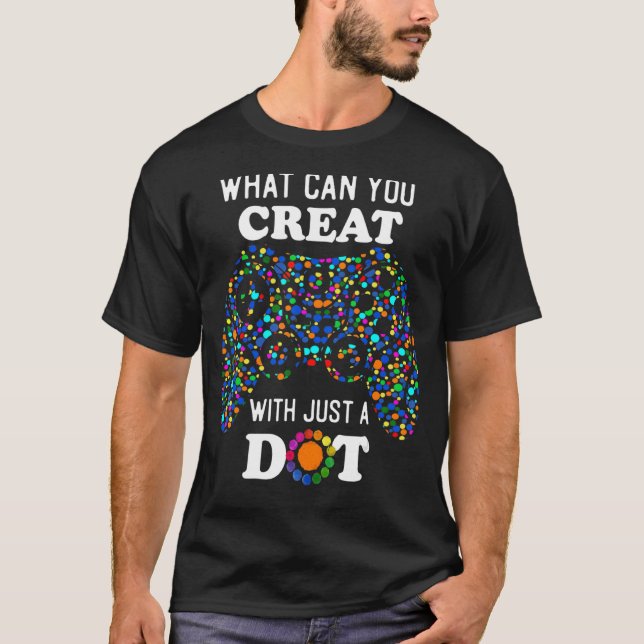 Camiseta Happy Dot Day Game Controller International dot da (Anverso)