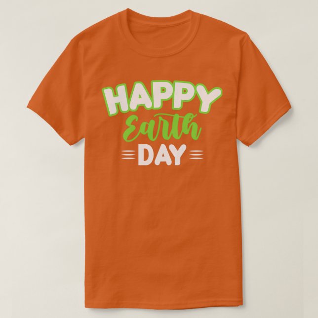 Camiseta Happy Earth Day 1 (Diseño del anverso)