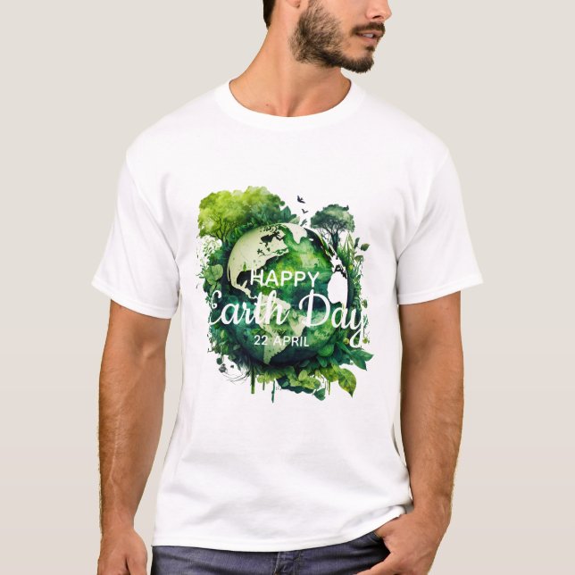 Camiseta Happy earth day  celebration 2026 (Anverso)