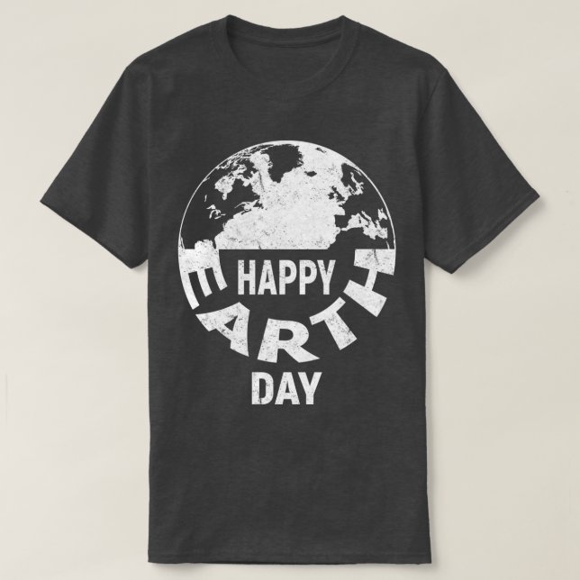 Camiseta Happy Earth Day Environmental Awareness (Diseño del anverso)