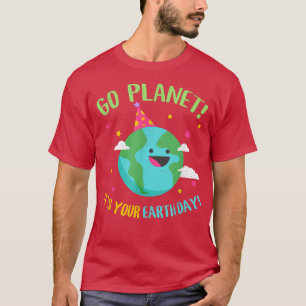 Camiseta Happy Earth Day Go Planet Funny Science Teacher Re