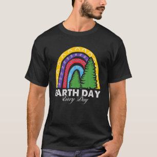 Camiseta Happy Earth Day Rainbow Cute Earth Lover Kids Todd