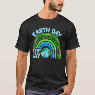 Camiseta Happy Earth Day Rainbow Cute Earth Lover Kids Todd