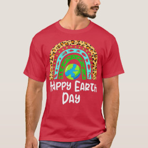 Camiseta Happy Earth Day Rainbow Cute Earth Lover Kids Todd