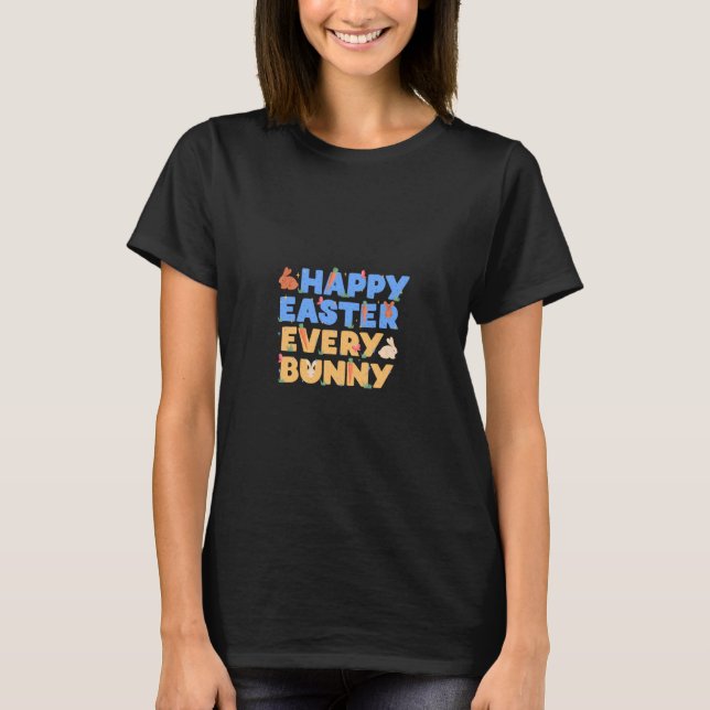 Camiseta Happy Easter (Anverso)