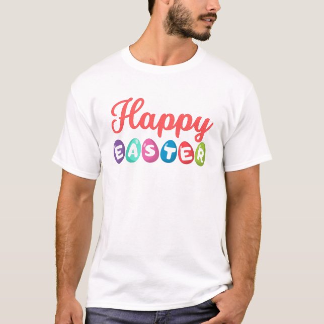 Camiseta Happy Easter (Anverso)