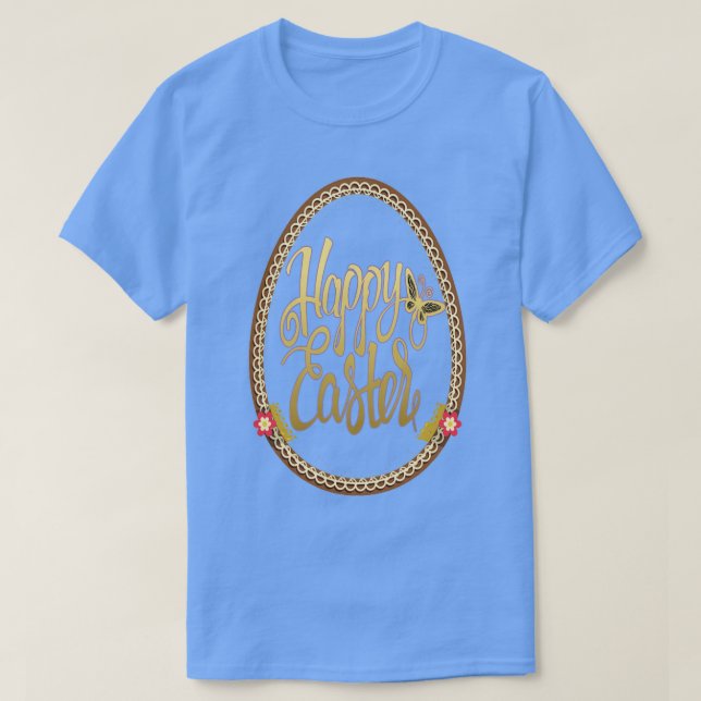 Camiseta Happy Easter (5)  (Diseño del anverso)