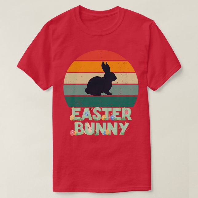 CAMISETA HAPPY EASTER BUNNY 2 (Diseño del anverso)