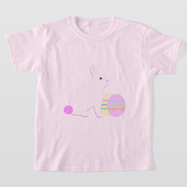 Camiseta Happy Easter Bunny and Eggs  (Distribución)