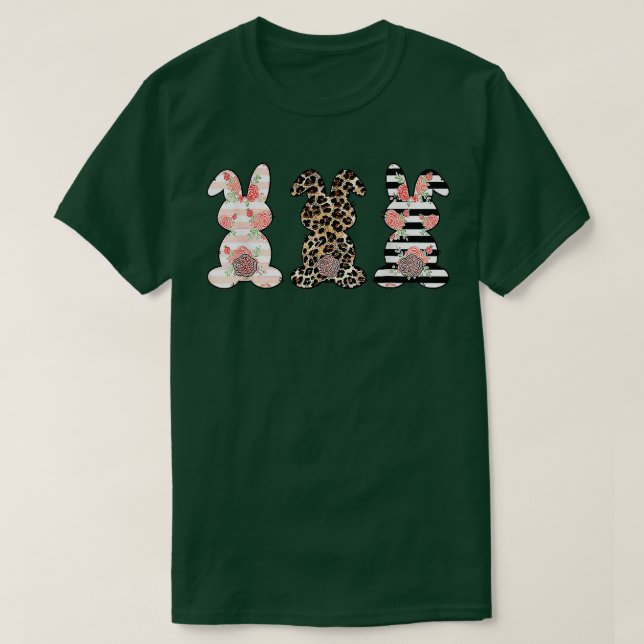 Camiseta Happy Easter Bunny Rabbit Face Funny Easter Day Wo (Diseño del anverso)