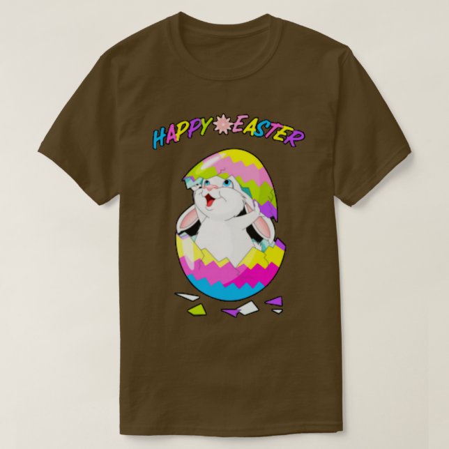 Camiseta Happy Easter Bunny Rabbit Face Funny Easter Day Wo (Diseño del anverso)