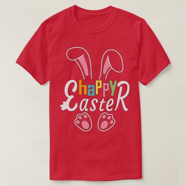 Camiseta Happy Easter Bunny Rabbit Funny Easter Day (Diseño del anverso)