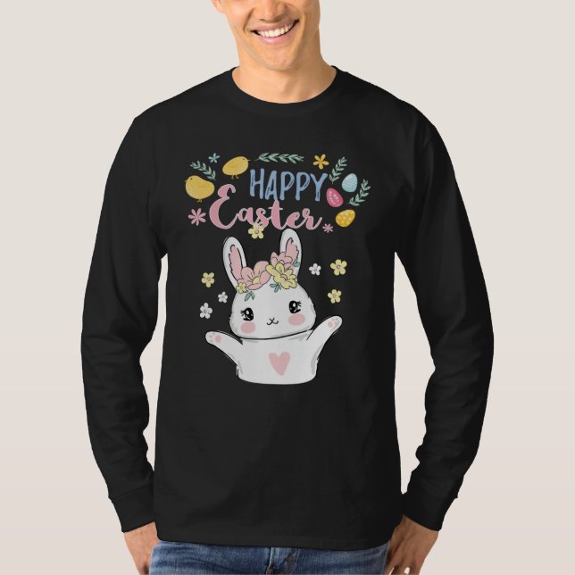 Camiseta Happy Easter Busy Easter Bunny (Anverso)