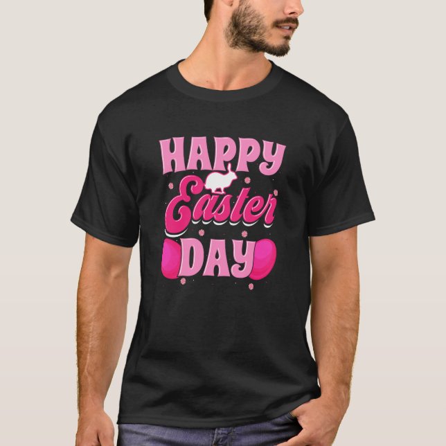 Camiseta Happy Easter Day Bunny Family Matching (Anverso)