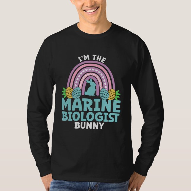Camiseta Happy Easter Day I m the Marine Biologist Bunny (Anverso)