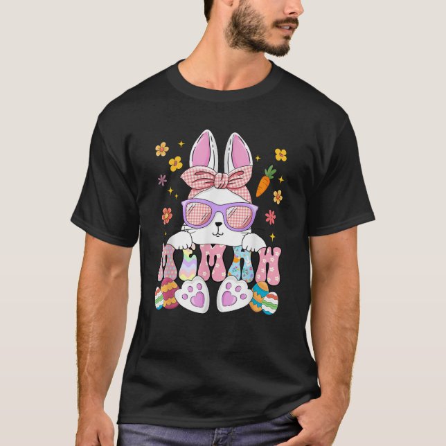 Camiseta Happy Easter Day Memaw Bunny Matching Family Easte (Anverso)
