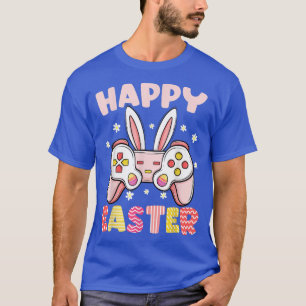 Camiseta Happy Easter Day Video Game Controller Bunny Gamer