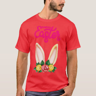 Camiseta Happy easter ears