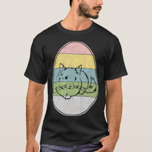 Camiseta Happy Easter Egg Chinchilla Graphic Easter Day Chi