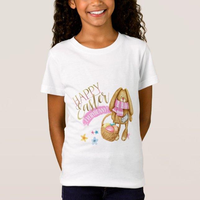 Camiseta Happy Easter Everybunny ID640 (Anverso)