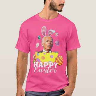 Camiseta Happy Easter Funny Joe Biden Easter Holiday Vintag
