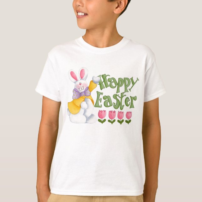 CAMISETA HAPPY EASTER KIDS T-SHIRT (Anverso)