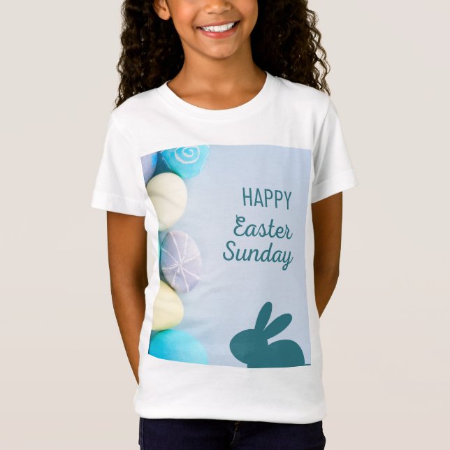 Camiseta Happy easter sunday design (Anverso)