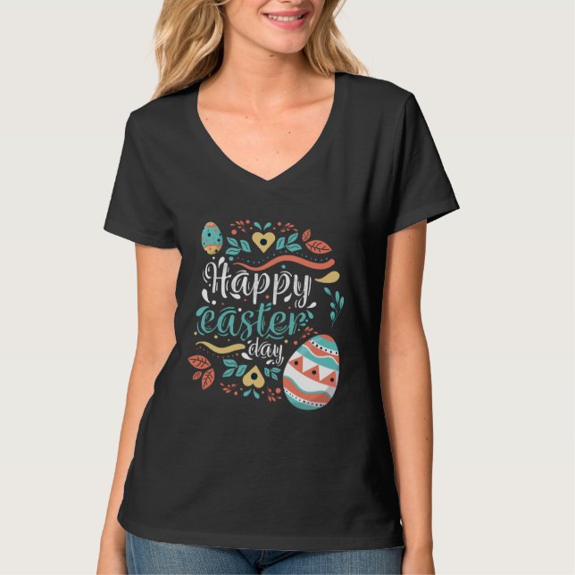 Camiseta Happy Easter T-Shirt Funny Easter 1 (Anverso)
