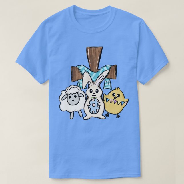 Camiseta Happy Easter TShirt (2) (Diseño del anverso)
