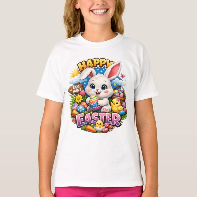 Camiseta Happy Easter Unisex Shirt (Anverso)