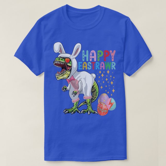 Camiseta Happy Eastrawr T Re Dinosaur Teen Girls Boys Easte (Diseño del anverso)