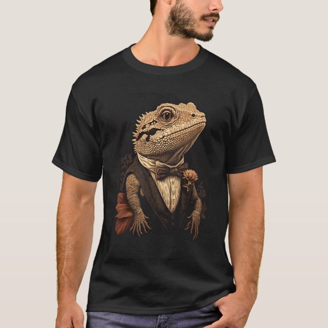 Camiseta Happy Face Bearded Dragon (Anverso)