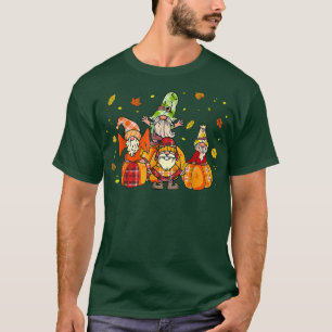 Camiseta Happy Fall Yall  Buffalo Pumpkin Autumn Gnomes Fal